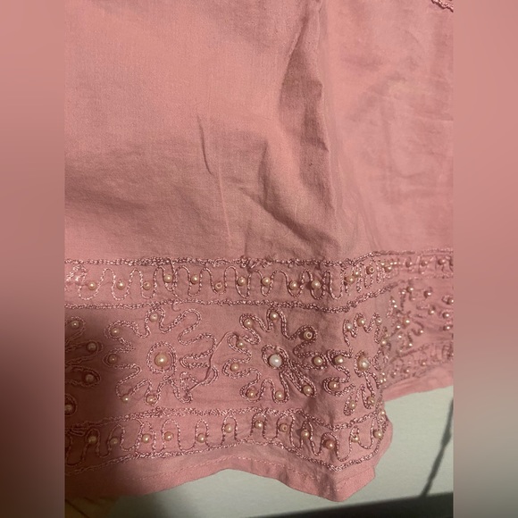 Womens Kanishka Light Pink Tank Top size L - Picture 5 of 10